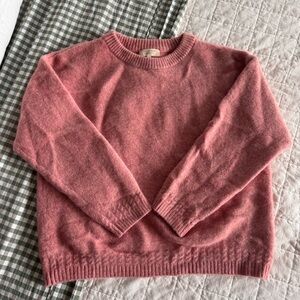 Sezane Amiel Jumper Mottled Pink - Size XXL